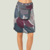 Hippie Wrap Round Cotton Side Pouch Pocket Mini Short Steam Punk Festival Skirt