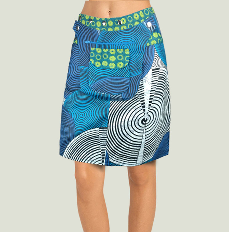 Hippie festival deals wrap skirt
