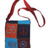 Embroidered Spiritual Symbol Passport Bag