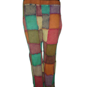 Unique & comfy multi patchwork cotton pant