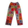 Multicolor Hippie cotton Patchwork Pant