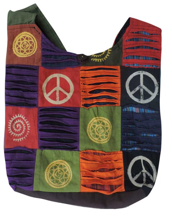 Hippie Shoulder Cross Body Cotton Bag