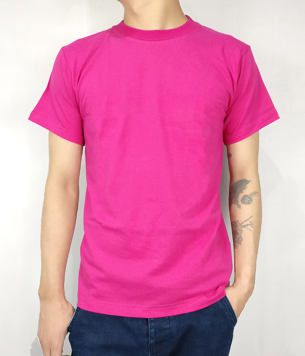 Pink Plain T Shirt Nepal