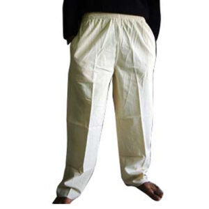 White Plain Trouser