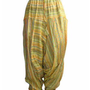 Yellow Plain Trouser