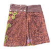 Brown tone hippie gypsy cotton skirt