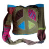 Hippie sling handmade boho cross body bag