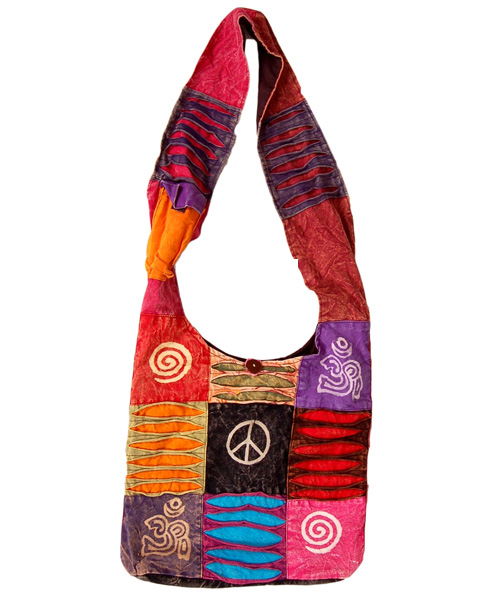 Hippie Shoulder Cross Body Cotton Bag