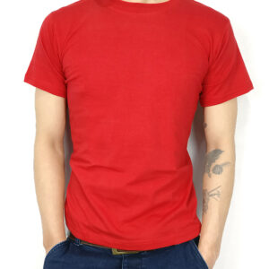 Red Plain T Shirt Nepal