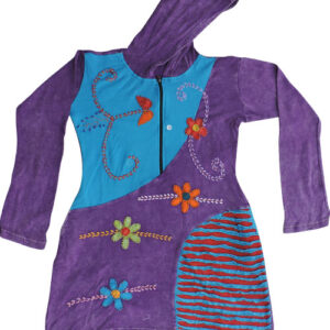 Handcrafted Summer Long Coat – Hippie Boho Outerwear