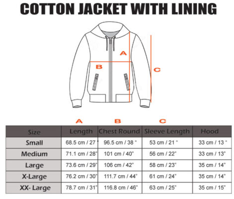 Rib Cotton Jacket with Lining 