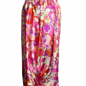 Classy Printed Silk Trousers