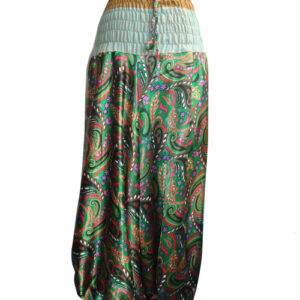 Noble Printed Silk Trousers