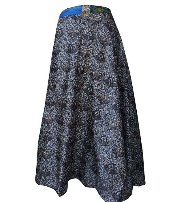 Nepalese Bohemian Magic Silk Wrap Skirt