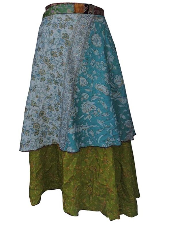 Floral prints Hippie Long Silk Wrapper