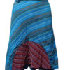Long hippie tiered cotton skirt