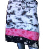 Made in Nepal Colorful tie dye wrap skirt