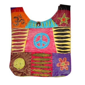 Sling slouch hippie cotton market bag for ladies