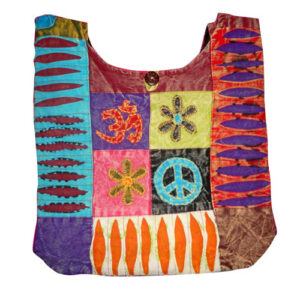 Hippie Shoulder Cross Body Cotton Bag