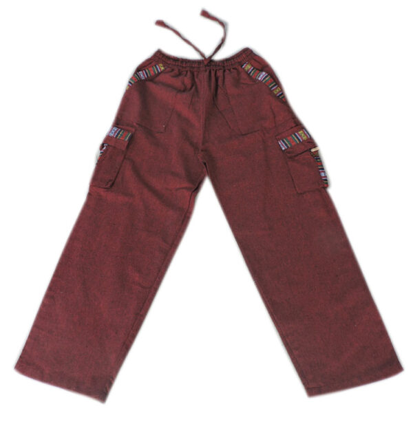 Maroon Full Pant