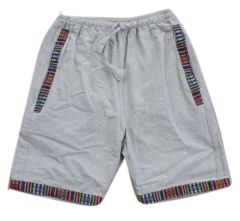 Plain White Tone Thin Cotton Half Pant - Clothing in Nepal Pvt Ltd