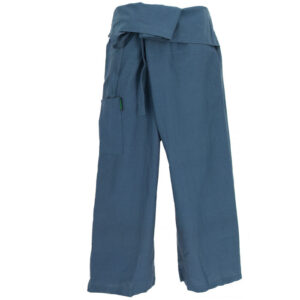 Handmade Hippie Blue Thai Fisherman Trouser