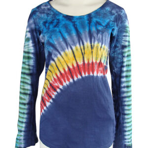 Tie Dye Half Sleeve T Shirt