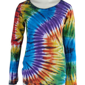Reactive Rainbow Tone Colorful Long Sleeve T-shirt