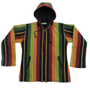 Multicolor Gheri Mix Boho Festival Jacket