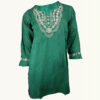 Green Tone Comfy Ladies Cotton Kurtha