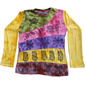 Bohemian Fashion Prismatic Cotton Top