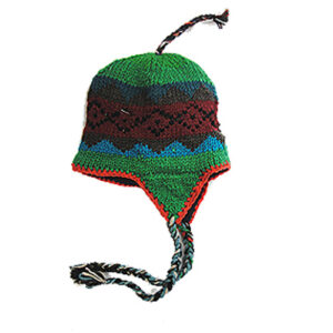 100% Genuine Woolen Earflap Beanie