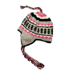 Sustainable Wool Ear flapped Beanie Hat