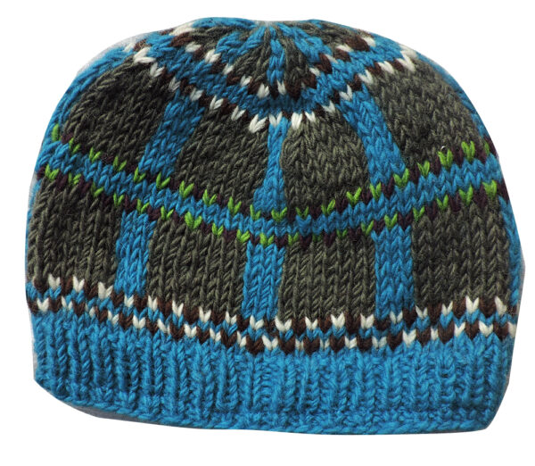 Hippie Wool Beanie Hat Fleece Lining