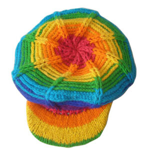 Hippie Wool Beanie Hat Fleece Lining
