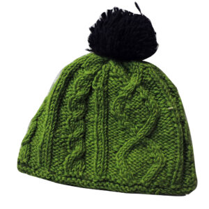 Hippie Antique Forest Green Woolen Hat