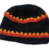 Hippie Wool Beanie Hat Fleece Lining