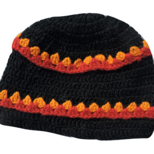 Hippie Wool Beanie Hat Fleece Lining