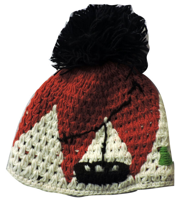 Hippie Wool Beanie Hat Fleece Lining