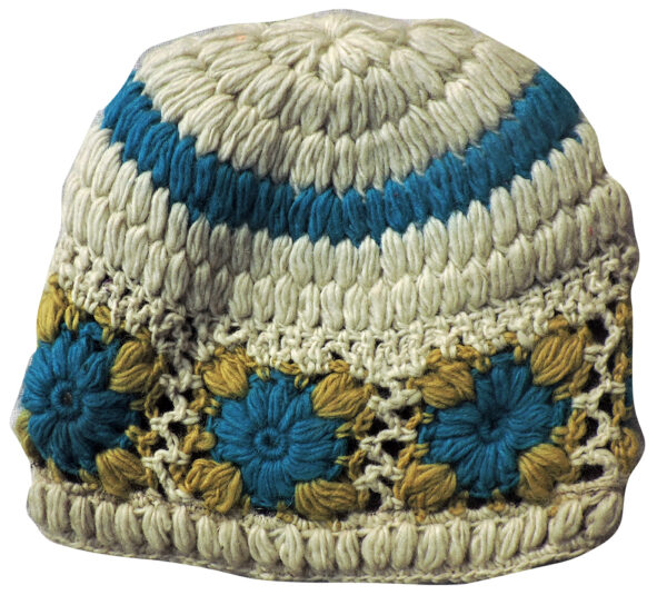 Hippie Wool Beanie Hat Fleece Lining