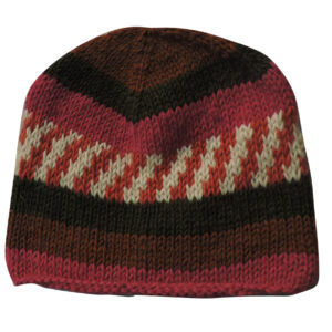 Hippie Wool Beanie Hat Fleece Lining