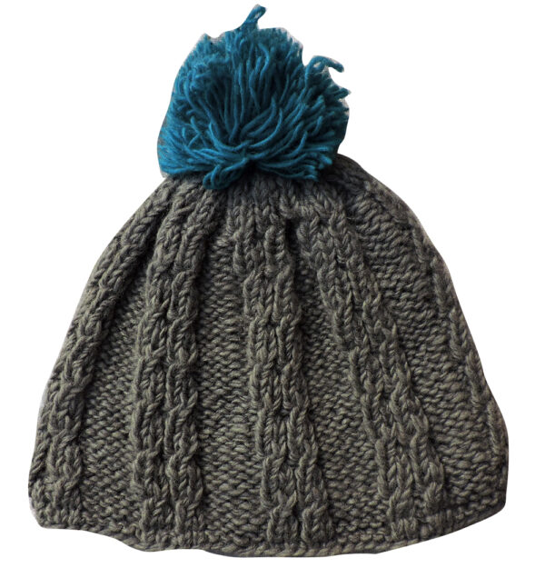 Hippie Wool Beanie Hat Fleece Lining