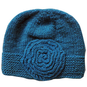 Blue Tone Warm Woolen Beanie Hat