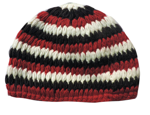 Hippie Wool Beanie Hat Fleece Lining