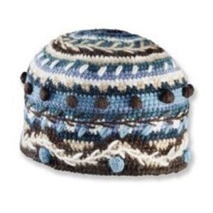Hippie Wool Beanie Hat Fleece Lining