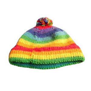 Hippie Wool Beanie Hat Fleece Lining