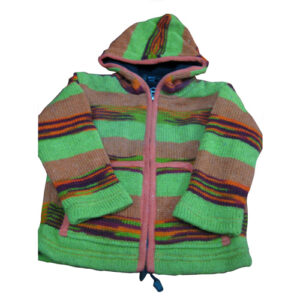 Vintage hippie Nepalese wool kid jacket