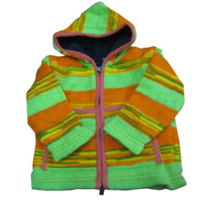 Warm inner fleeced jazzy woolen jacket