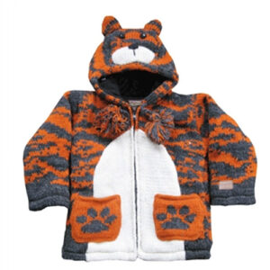 Jazzy handmade colorful teddy designed jacket