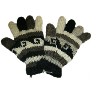 Rhythmic Handmade Woolen Glove